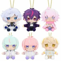 FRAGARIA MEMORIES Blue Bouquet Keychain Nuis