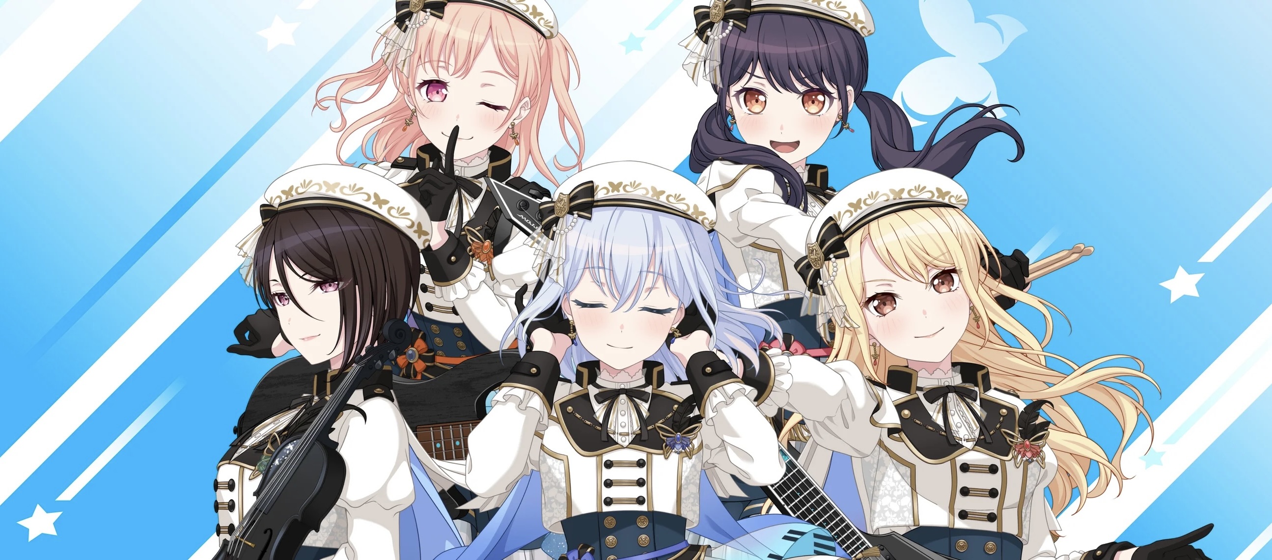 Morfonica band banner portrait